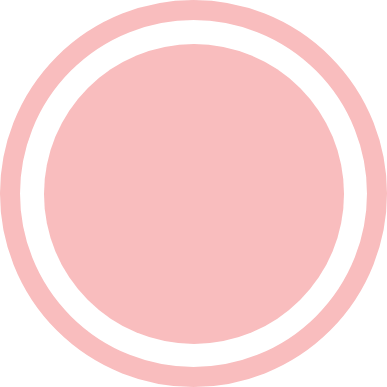 Pink circle with pink circle inside it